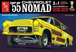 1955 CHEVY NOMAD 1:25 SCALE MODEL KIT (AMT 1297)