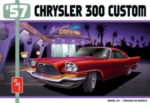 1957 Chrysler 300 Custom Version 1:25 Scale Model Kit (AMT 1447)