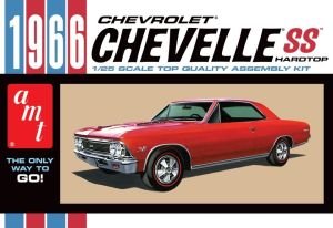 1966 CHEVY CHEVELLE SS 1:25 SCALE MODEL KIT (AMT 1342)