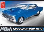 1966 Chevy Nova Pro Street 1:25 Scale Model Kit (AMT 0636R)