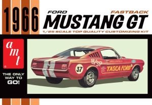 1966 Ford Mustang Fastback 2+2 1:25 scale (AMT 1305)