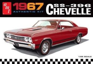 1967 Chevrolet Chevelle SS396 1:25 scale (AMT 1388)