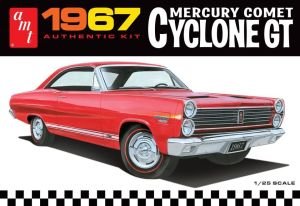 1967 MERCURY CYCLONE GT 1:25 SCALE MODEL KIT (AMT 1386)