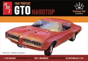 68 Pontiac GTO Hardtop CRAFTSMAN PLUS 1:25 SCALE MODEL KIT (AMT 1411)