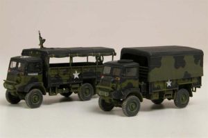 Airfield Accessories , Bedford QLT and Bedford QLD Trucks 1:76 (203306)