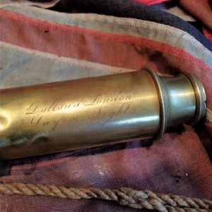 Antique Brass Telescope, Dollond 'Day or Night' c.1850 (BH1097)