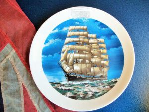 Archibald Russell 4 Masted Barque Collectors Plate (BH095)