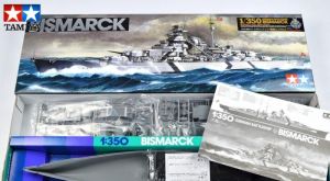 BISMARCK GERMAN BATTLESHIP 1:350 Scale (TAM 78013)