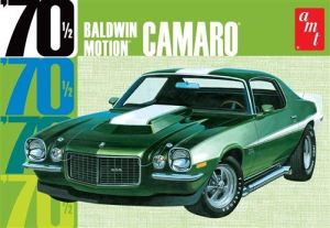 Baldwin Motion 1970 Chevy Camaro Dark Green 1:25 Scale Model Kit (AMT 0868)