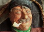 'Bargee' Legends Chalkware Head Made in England (BH888)