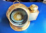 Brass Lifeboat or Yacht Binnacle Compass, circa mid 20th c. (BH068)