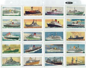 C.S. Ltd Ships Through The Ages Series 2 Full Set 25 cards (BH151)