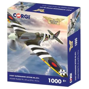 CORGI COLLECTION 1000PC (D-DAY SUPERMARINE SPITFIRE MK.XIVC) Show Deal (CG5005)