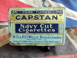 Capstan Navy Cut Cigarettes Tin (BH996)