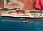 Cunard RMS Mauretania II 1939 Model 1:1250 Nelson 012 (BH1136)