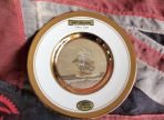 Dynasty Gallery Art of Chokin plate CUTTY SARK SHIP 24K Gold rim (BH1049)