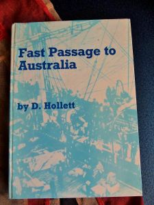 Fast Passage To Australia by D. Hollett (BH115)