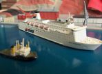 Ferry Olau Britannia 1982 Model 1:1250 AL 131 (BH1138)