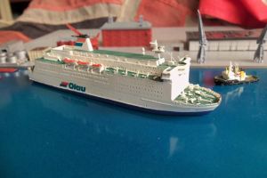 Ferry Olau Hollandia1989 Model 1:1250 BI 83 (BH1145)