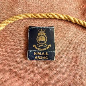 HMAS Anzac (D59) Matchbook (BH1260)