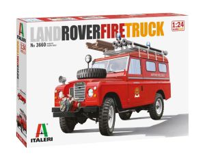 LAND ROVER Fire Truck 1:24 Scale Kitset Model (ITA 3660)