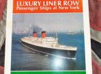 Luxury Liner Row Passenger Ships at New York by William H Miller Jr. (BH537)