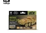 MERDC Desert Colors Vallejo Paint Set (71.212)