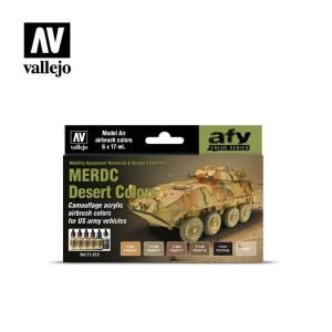 MERDC Desert Colors Vallejo Paint Set (71.212)