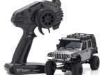 MINI-Z 4×4 Jeep Ⓡ Wrangler Rubicon with Accessory parts Silver (KYO 32528S-B)