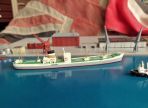 MV City Of Melbourne 1959 1:1250 Waterline Len Jordan LJ-L 37 Resin (BH1159)