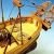 Mare Nostrum Spanish Trawler Wooden Ship (ART 20100)