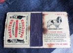 Masters Army & Navy Safety Match Cover Dog Series Cocker Spaniel 4 (BH1235)