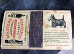 Masters Army & Navy Safety Match Cover Dog Series Scottish Terrier 5 (BH1236)