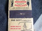 Masters Army & Navy Safety Match Cover Road Safety Series /2 (BH1225)