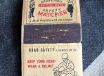 Masters Army & Navy Safety Match Cover Road Safety Series /3 (BH1227)