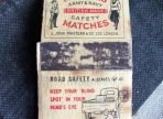 Masters Army & Navy Safety Match Cover Road Safety Series /6 (BH1229)