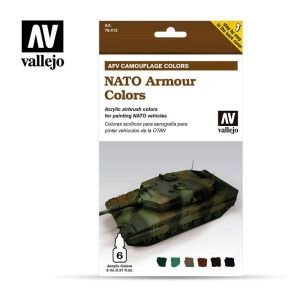 NATO Armour Colors Vallejo Paint Set (78.413)