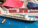 Noordzee Noordam (III) Passenger Ship 1983 NZ 7A Model 1:1250 (BH952)