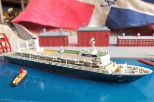 Noordzee Noordam (III) Passenger Ship 1983 NZ 7A Model 1:1250 (BH952)