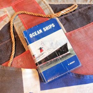 Ocean Ships (Cover picture SS France) by Bert Moody 1964 (BH1298)