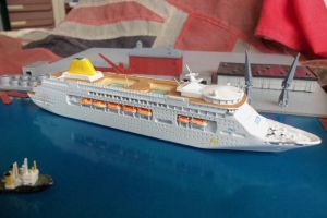 P&O Star Princess 1989 Model 1:1250 CMKR 68 (BH1122)