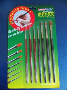 Paint Brush Set designed for modellers. (TRU 09900)