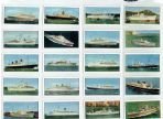 Passenger Liners Lamberts of Norwich Tea Cards 1965 (BH1410)