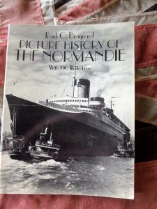 Picture History Of The Normandie by Frank O. Braynard (BH454)