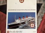 Queen Mary Hyatt Hotel Official Folding Letter Card (BH761)