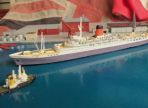 RMS Pendennis Castle Union-Castle Line 1959 Model 1:1250 CMKR 51 (BH1105)