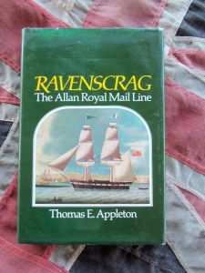 Ravenscrag The Allan Royal Mail Line by Thomas E. Appleton (BH392)