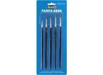 Revell ACRYLIC PAINT BRUSHES 5 (SIZES 00, 1, 2, 3, 5) (REV39624)