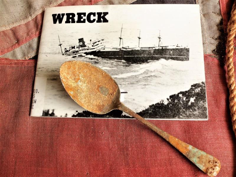 Purchase Ss Wiltshire Spoon From Wreck And Book About The Sinking Online Shipwreck Items