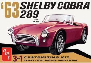 SHELBY COBRA 289 3n1 1:25 scale (AMT 1319)